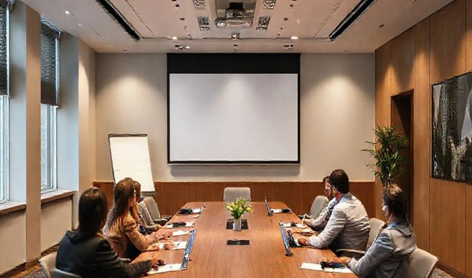 Creative presentation consulting room